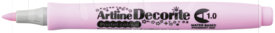 Pennarello Decorite, Marcatore a Punta Media, Tratto mm 1, Vari Colori e Confezioni, rosa