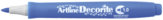 Pennarello Decorite, Marcatore a Punta Media, Tratto mm 1, Vari Colori e Confezioni, blu