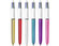 Penna Multifunzione a 4 Colori, Disponibile in Diverse Tipologie e Colorazioni, shine in 6 colori