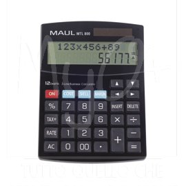 Calcolatrice da Tavolo Modello MTL 800, con Dispaly a 12 Cifre e 2 Righe, mtl 800