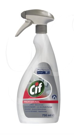 Cif Bagno 2in1, Detergente Professionale ad Azione Disincrostante, in Formato da ml 750