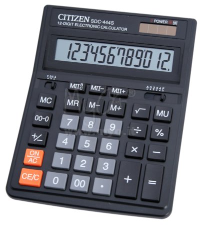 Calcolatrice da Tavolo, Modello SDC-444S