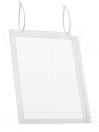 Tasca Portadocumenti Impermeabile Formato A4, c/fascette