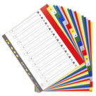 Divisori Numerici / Alfabetici in PPL, Formato A4 Maxi, 20 alfabetiche