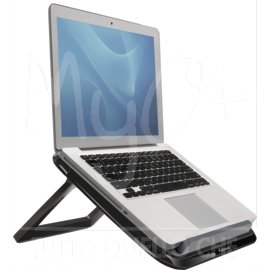 Supporto per Laptop Phieghevole I-Spire, Regolabile con 7 Livelli di Inclinazione, Colore Nero, nero