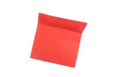 Cartelle Bristol, a Busta 200 Gr, 25x34 cm, Vari Colori, rosso