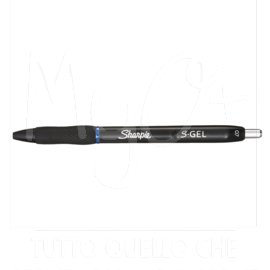 Penna Sharpie, Inchiosto Gel, Chiusura a Scatto, Punta Media da 0,7 mm, blu