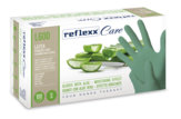 Guanti Monouso in Lattice Senza Polvere con Aloe Vera Reflexx Care L600