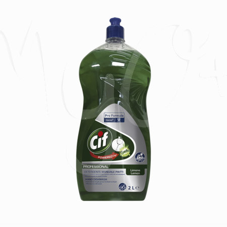 Detergente Piatti Manuale Cif Professional, Flacone da Lt 2