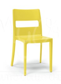 TITTY sedia polifunzionale, giallo