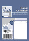 Blocco Buoni Comande, 25x2 Copie, Vari Formati, a 1 tagliando