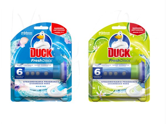 Duck Fresh Gel, Dischetti Profumati per WC