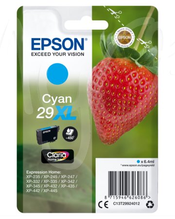 Epson Strawberry C13T29924012 Cartuccia D'inchiostro 1 pezzo(i) Originale Resa elevata (XL)