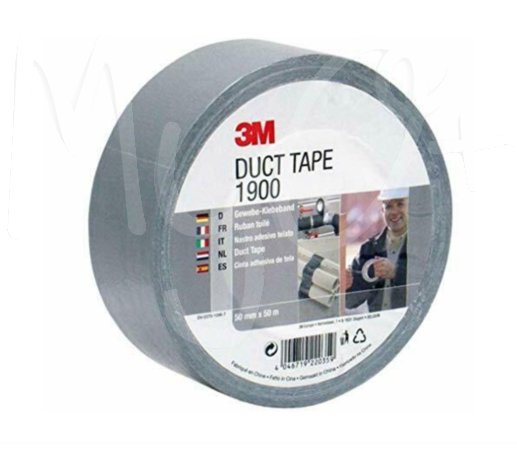 Scotch® Duct Tape, Nastro Adesivo Telato, 50 m x 50 mm