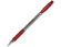 Penna BPS-GP Ex-Broad, a Sfera, Punta Larga, 0,5 mm, rosso