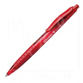 Penna Suprimo, a Sfera a Scatto, Punta Media, 0,4 mm, rosso