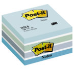 Post-it® Cubi, Blocco da 450 Foglietti, 76 x 76 mm, azzurro tenue pastello