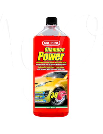 Shampoo Power Auto Sgrassante Concentrato, Flacone da lt 1
