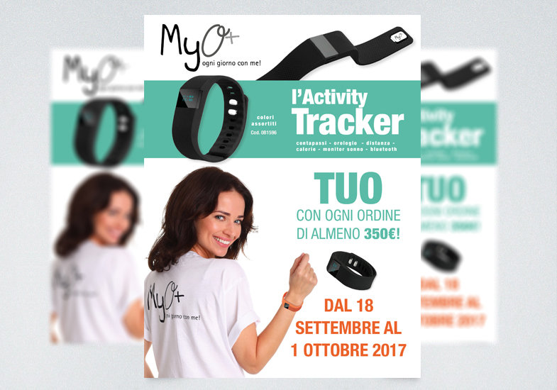 Promozione Activity Tracker MyO settembre 2017