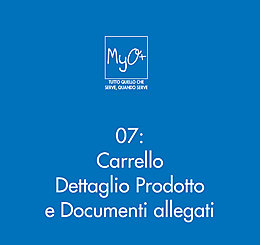 07 - Carrello - Dettaglio Prodotto e Documenti allegati